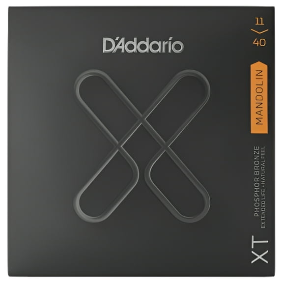 D'Addario XT Mandolin Phosphor Bronze, Medium, 11-40