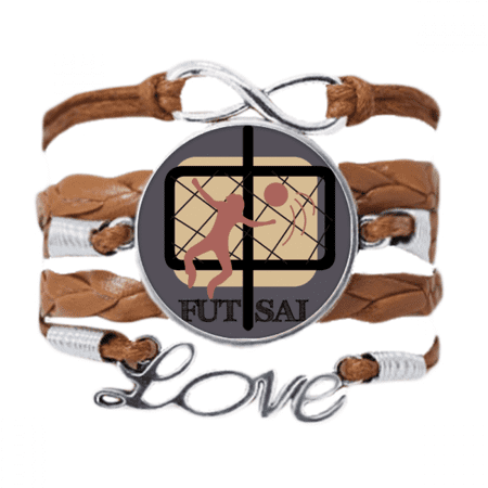 china sports football goalkeeper bracelet love chain ornament wristband