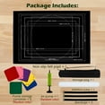 thumbnail image 4 of Jigsaw Mat Keep Neat and Organized Roll Up Puzzle Pad with Non-slip Bottom Jigsaw Puzzle Keeper with Auxiliary Line Felt Saver Pad for Storage 2000 Piece Jigsaws, 4 of 11