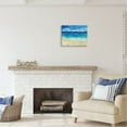 thumbnail image 2 of Stupell Industries Modern Beach Scene Abstract Shore Coastal Painting Gallery Wrapped Canvas Print Wall Art, 2 of 5