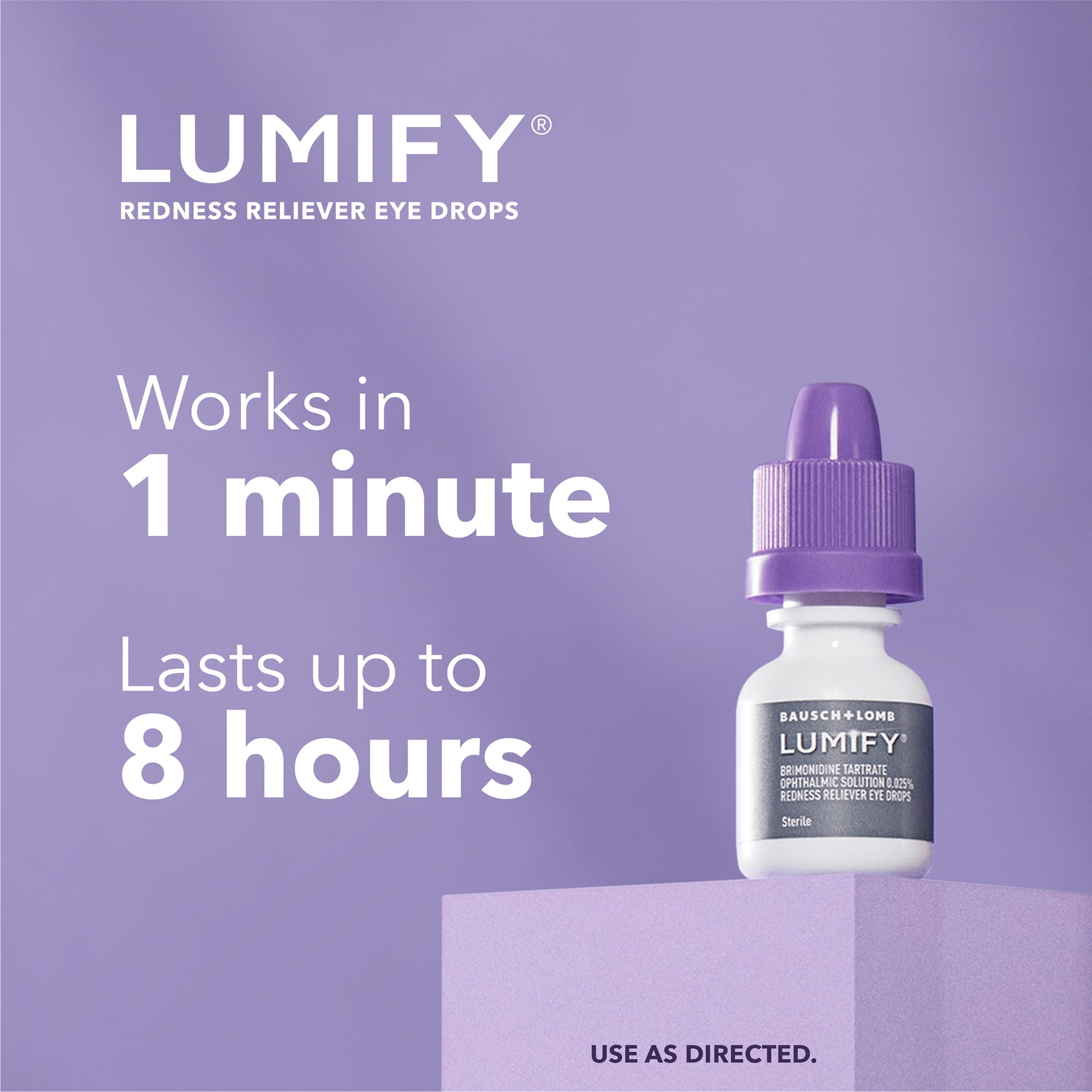LUMIFY Eye Drops for Redness Relief and Whiter and Brighter