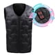 thumbnail image 3 of Algodón Con Cuello En V Para Hombre, Chaleco De Plumón Con Control De Temperatura De Tres Velocidades, 10 Zonas De Calefacción, Ropa De Algodón Con Calefacción Scienceny HA047109-06, 3 of 6