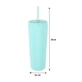 thumbnail image 3 of Vaso My Shop de Plástico Tachonado de Doble Pared con Tapa y Popote de 700 ml., 3 of 4