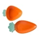 thumbnail image 4 of 1 juego de cuencos de cerámica para fruta, vajilla para Pascua (naranja), 4 of 5