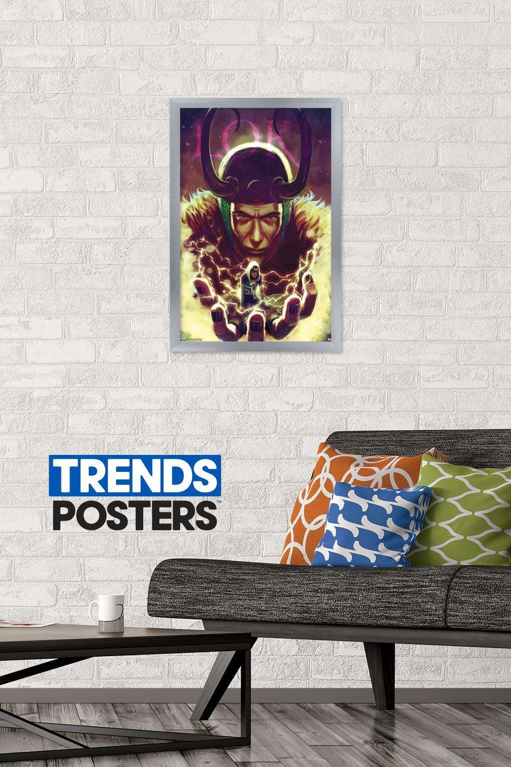 Marvel Comics - Loki - Journey Into Mystery #645 Wall Poster, 14.725" x 22.375", Framed