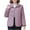 #0162-Purple, variant on Pounoo Gift Quilted Lightweight Jackets for Women Button Down Puffer Long Sleeve Jacket Oversized Casual Winter Coats with Pocket