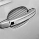 thumbnail image 3 of Película de manija de puerta de coche impermeable de fibra de carbono Universal, pegatinas duraderas para coche, Protector de manija de coche, Herramientas de reparación de automóviles Plata Speravity VI012532-02, 3 of 5