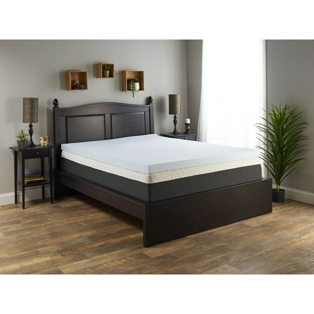 Serene Foam Mattress Topper, Queen, 3 inch, Comfort Tech