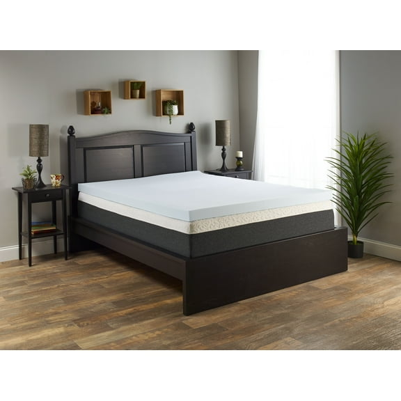 ComfortTech 3" Serene Foam Mattress Topper with Supportive Air Technology