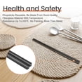 thumbnail image 5 of 10 Pairs Fiberglass Chopsticks, 9.5Inch Chopsticks for Beginners, 5 of 5