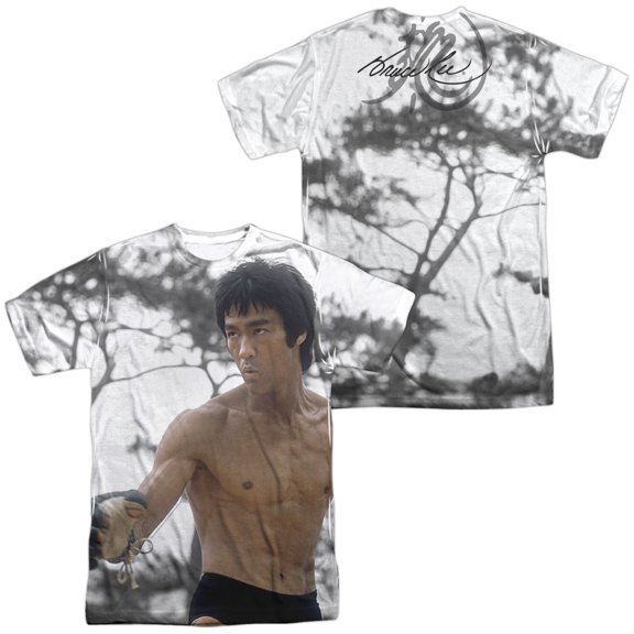 Bruce Lee - Battle Ready (Front/Back Print) - Short Sleeve Shirt - XX-Large