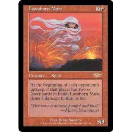 MtG Legions Rare Lavaborn Muse #105