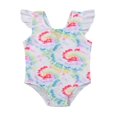 thumbnail image 1 of Combinaison Une‑pièce Bleu Pâle Sans Manches à Col Carré pour Bébé Fille, 1 of 5