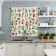 thumbnail image 4 of Watercolor Vegetable Texture Curtain Home Decoration Living Room Short Curtains Window Treatments For Kitchen Bedroom, 4 of 6