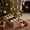 C, variant on GWAAMB 15Pcs Christmas Hanging Ball Ornaments Set, Plastic Baubles for Xmas Tree Holiday Decor (C)