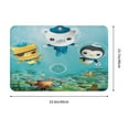 thumbnail image 3 of The Octonauts Bath Mat Non-Slip Bathroom Kitchen Floor Mat 16"x24", 3 of 8