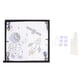 thumbnail image 1 of Mesh Dog Gate for Stairs Indoor Screen Spaceman Pattern Safety Fence Guard No Drilling Folding Baby Mesh Gate for Doorways Small, 1 of 4