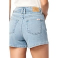 thumbnail image 2 of Levi Strauss Signature Women's Vintage A-Line Belt Shorts, Sizes 0-14, 2 of 2