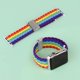 thumbnail image 4 of Solo Loop trenzado ajustable con hebilla Compatible con Apple Watch Band 42 mm 44 mm 45 mm Pulsera suave Correa elástica de nailon elástico para la serie Iwatch, 4 of 5