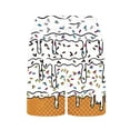 thumbnail image 5 of Babcutegg Children’s Printed Sea Sponge Short Pants – Elastic Waist Summer Beach Shorts with Ice Cream Design and Breathable Fabric White Size 12-13 Years, 5 of 5