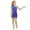 Blue, variant on Tween Girls Fashion Metallic Leopard Print Sequin Dress Sleeveless Spaghetti Strap Mini Party Gown Kids