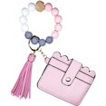 thumbnail image 1 of Keychain, Key Chain Ring for Supplies, Bag Decorations, Pink, 1 of 5