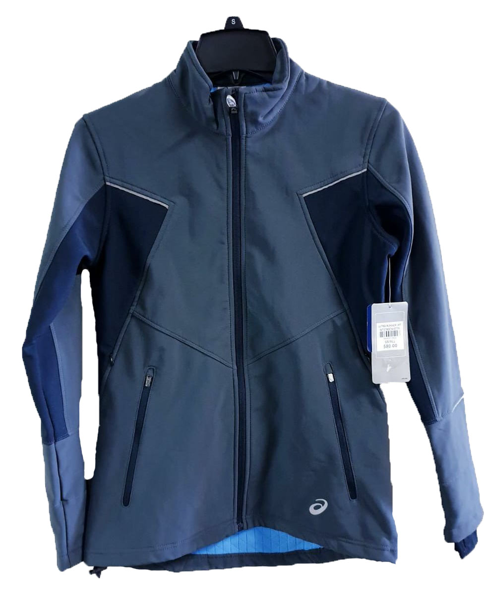 Asics Women's Ultra Waterproof Soft Shell Running Jacket, Dark Gray, Medium - image 3 of 6