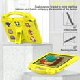 thumbnail image 6 of Kids Case Compatible with Lenovo Tab M10 TB-X505F/TB-X605F (10.1 inch),Cute Kids Kawaii Cover 3D Cartoon Handle & Stand Soft Silicone Shockproof Case,Yellow, 6 of 8