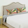 thumbnail image 3 of Yayeee Pillowcase Standard Size Set of 2 Satin Wrinkle Resistant Pillow Case, Colorful Cat, 3 of 7