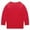 Red, variant on LNMQLPDBS Kids Sweatshirts Long Sleeve Solid Color Shirts Crewneck Basic Layering Soft Casual Tops Toddler Baby Clothes Unisex Orange 12-18 Months