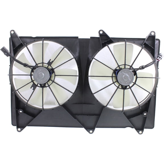 For Toyota Highlander AC Radiator Fan Assembly 2001 2002 2003 L4 TO3120102 | 16363-74290 16363-74280 | 88453-33010 1