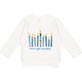thumbnail image 2 of Inktastic Peace Light Hanukkah Toddler Sweatshirt, 2 of 4