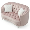 thumbnail image 4 of Glory Furniture G854-L Pink Loveseat, 4 of 5