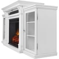 thumbnail image 5 of Real Flame Calie 67" Electric Fireplace TV Stand in White, 5 of 6