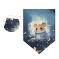 thumbnail image 3 of Rat Mouse Flowers Sky Garden Flag 18" x 12.5" Double Sided Yard Lawn Outdoor Decor Small Yard Flags, 3 of 6