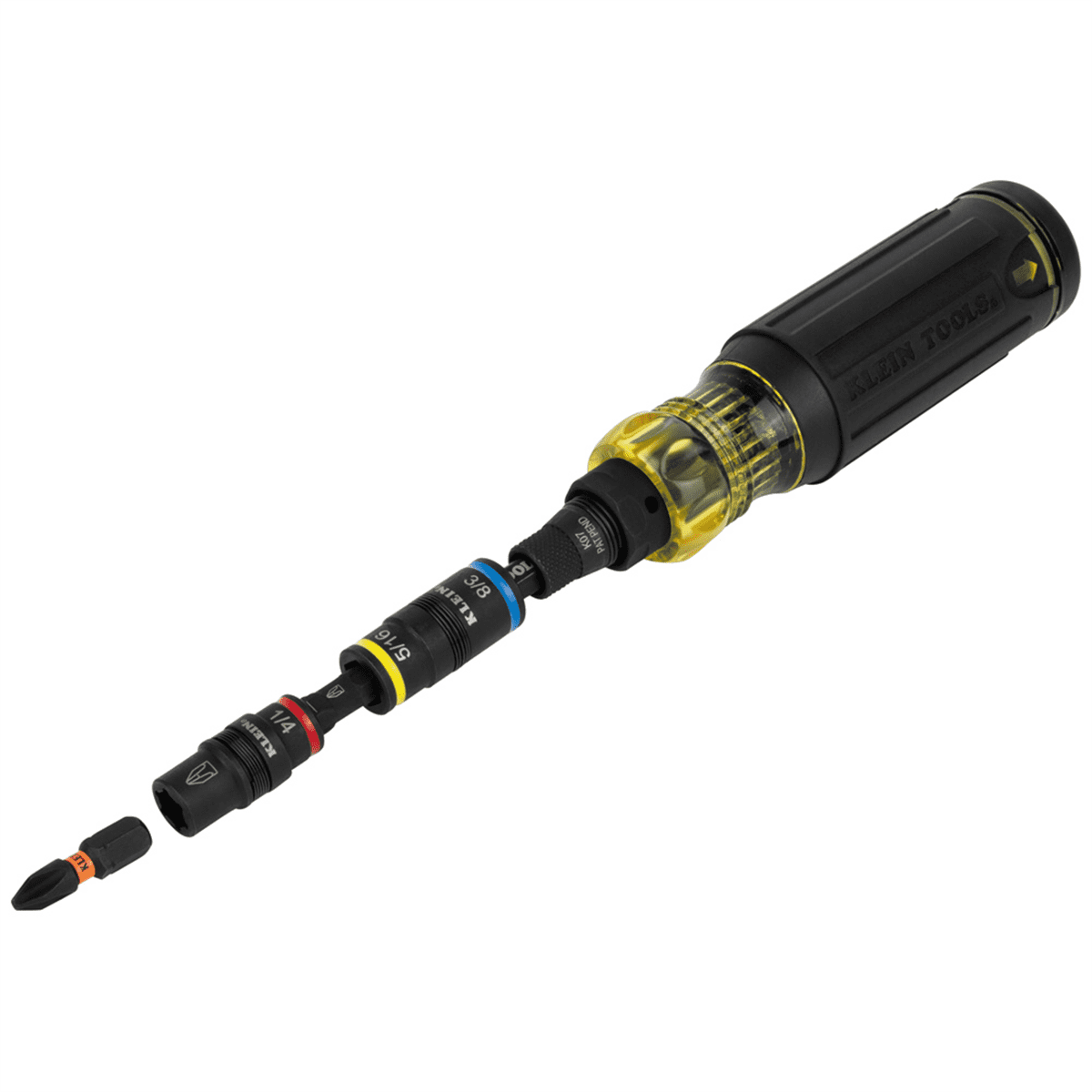 Klein Tools KNECT 17-in-1 Impact-Rated Hybrid Screwdriver / Nut Driver