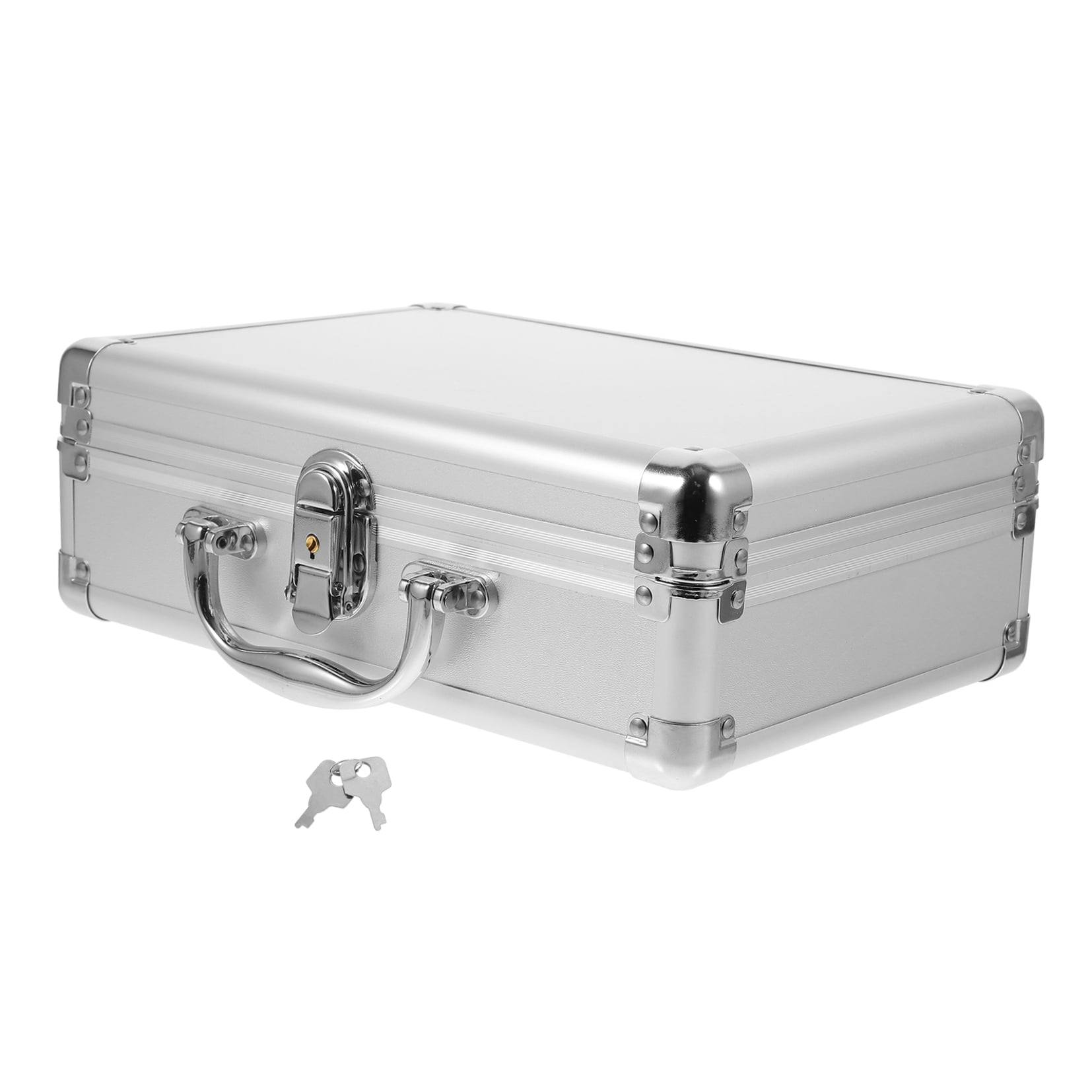 UPOUART Lightweight Aluminum Hard Case Briefcase for Business Laptop Carrying and Travel