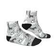 thumbnail image 3 of Bingfone African Animals Design Patterned Men'S Women'S Casual Cotton Socks, 3 of 9