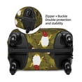 thumbnail image 4 of Easygdp Gnomes Playing in the Garden Print Elastic and Washable Suitcase Protective Cover with Hidden Zipper Fits 18-32 inch Luggage -Small, 4 of 9