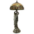 thumbnail image 3 of Design Toscano Lucina, Goddess of Light Stained Glass Lamp, 3 of 4