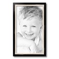 thumbnail image 2 of ArtToFrames 12x21 inch Black with Sliver slope Picture Frame, Black Wood Poster Frame (4984), 2 of 7