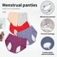 thumbnail image 2 of Bragas menstruales 3 unids/lote, bragas de algodón a prueba de fugas para períodos, ropa interior para mujeres, bragas menstruales impermeables para mujeres, triangulación de envíos Tan Jianjun unisex, 2 of 2