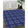 thumbnail image 3 of Ahgly Company Machine Washable Indoor Rectangle Transitional Night Blue Area Rugs, 2' x 4', 3 of 7
