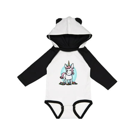 

Inktastic KiniArt Unicorn Gift Baby Boy or Baby Girl Long Sleeve Bodysuit