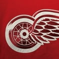 thumbnail image 4 of Men's '47 Gordie Howe Red Detroit Red Wings Retired Player Name & Number Lacer Pullover Hoodie, 4 of 4