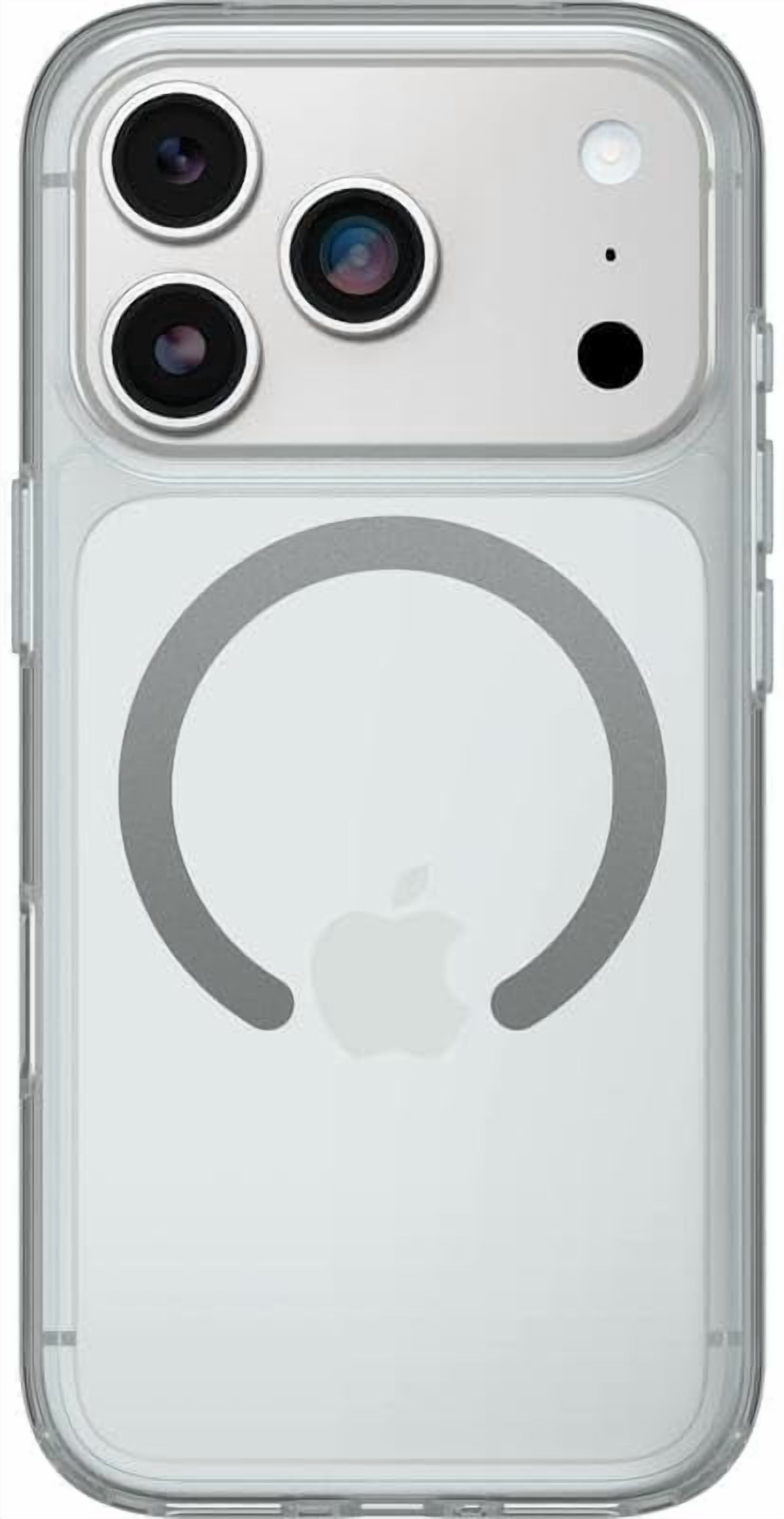 OtterBox iPhone 17 Pro (Only) Bundle: Symmetry Clear Series+ Case & Screen Protector - Clear - Snaps to MagSafe - Ultra-Sleek - Raised Edges Protect Camera & Screen - Non-Retail Packaging