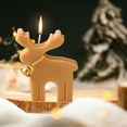 thumbnail image 4 of YIKA Christmas Decorations Christmas Candles Deer Aromatherapy Candles Christmas Decoration Ornaments Aromatherapy Candles Christmas Decorations Indoor Beige, 4 of 6