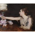 thumbnail image 3 of John Singer Sargent 24x20 Black Modern Framed Museum Art Print Titled - Madame Gautreau Drinking a Toast (1882-1883), 3 of 5