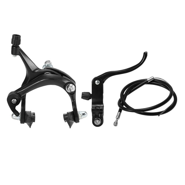 Amdohai Front / Rear Fixie Bike Brake Kit Road Bike Cruiser Brake Set Bike Caliper Brake Kit Side Pull Brake Set