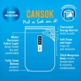 thumbnail image 2 of Sok It CanSok Sleeve for Beer & Soda Insulated Neoprene Cover (Paws and Bones, 25oz Can Sleeve), 2 of 2